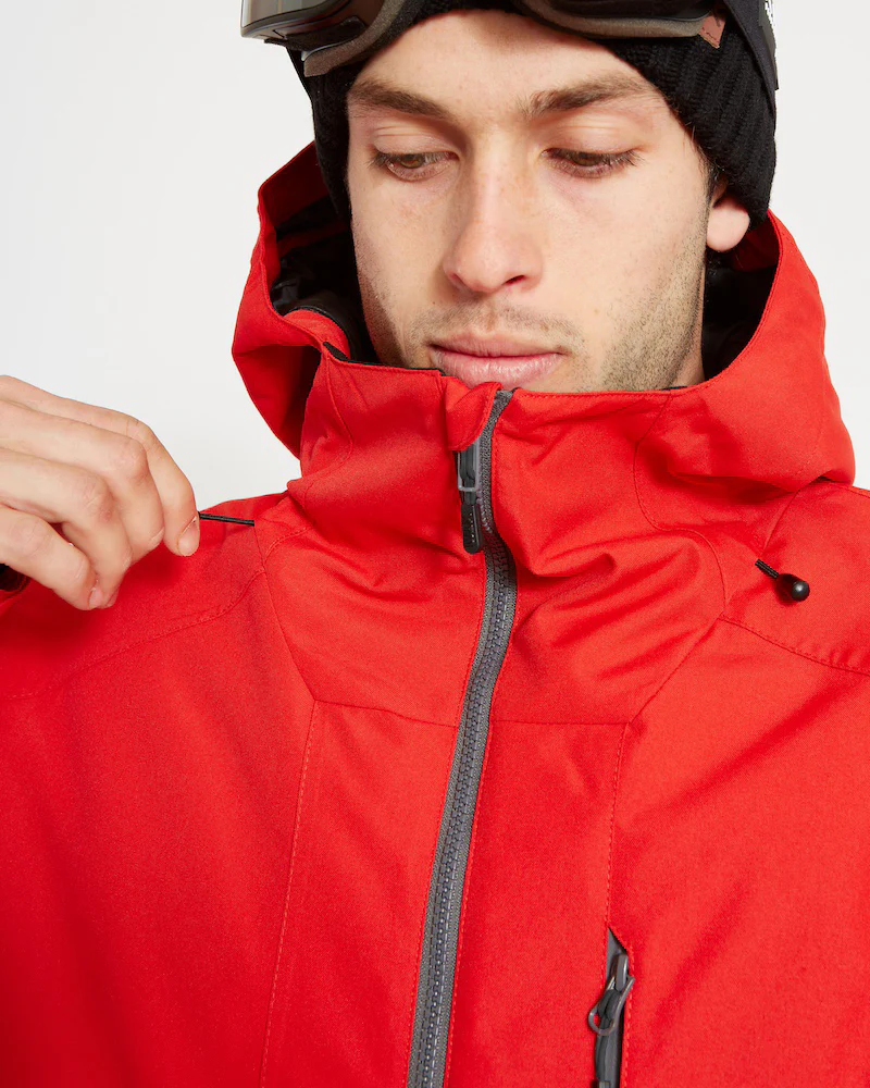 Titanium III Men's Snow Jacket - Lava - Image 11