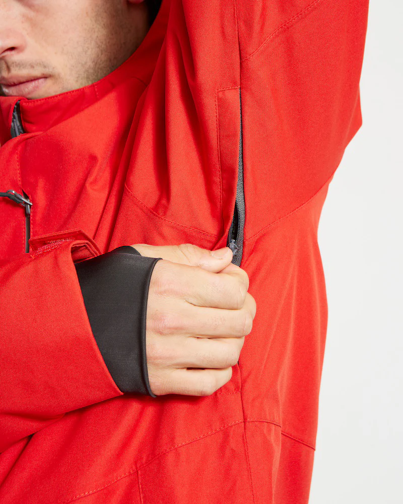 Titanium III Men's Snow Jacket - Lava - Image 9