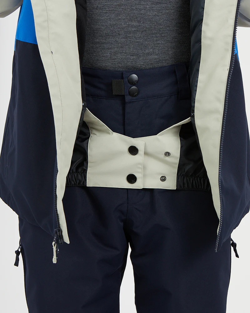 Traverse III Mens Ski Jacket Stone Grey - Image 15