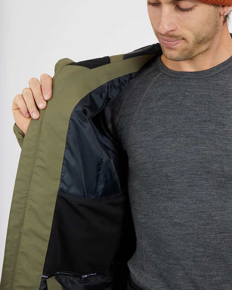 Traverse III Mens Ski Jacket Kalamata - Image 15
