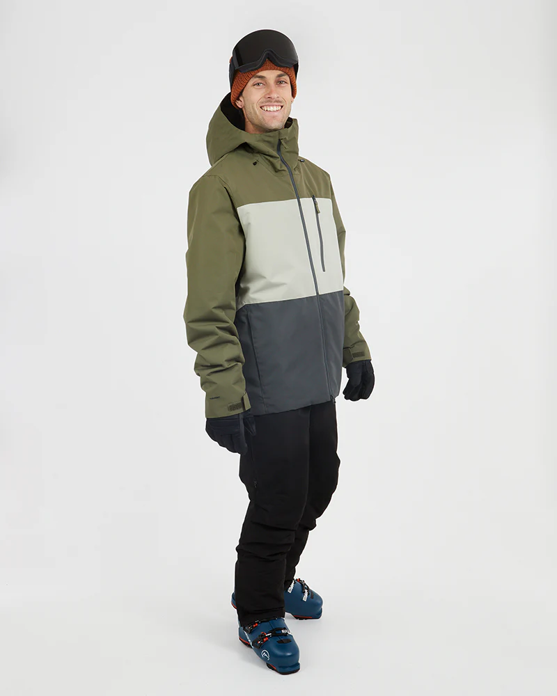 Traverse III Mens Ski Jacket Kalamata - Image 4