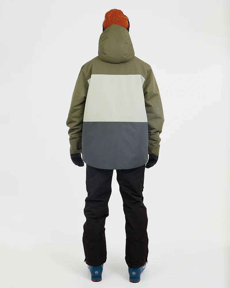 Traverse III Mens Ski Jacket Kalamata - Image 7