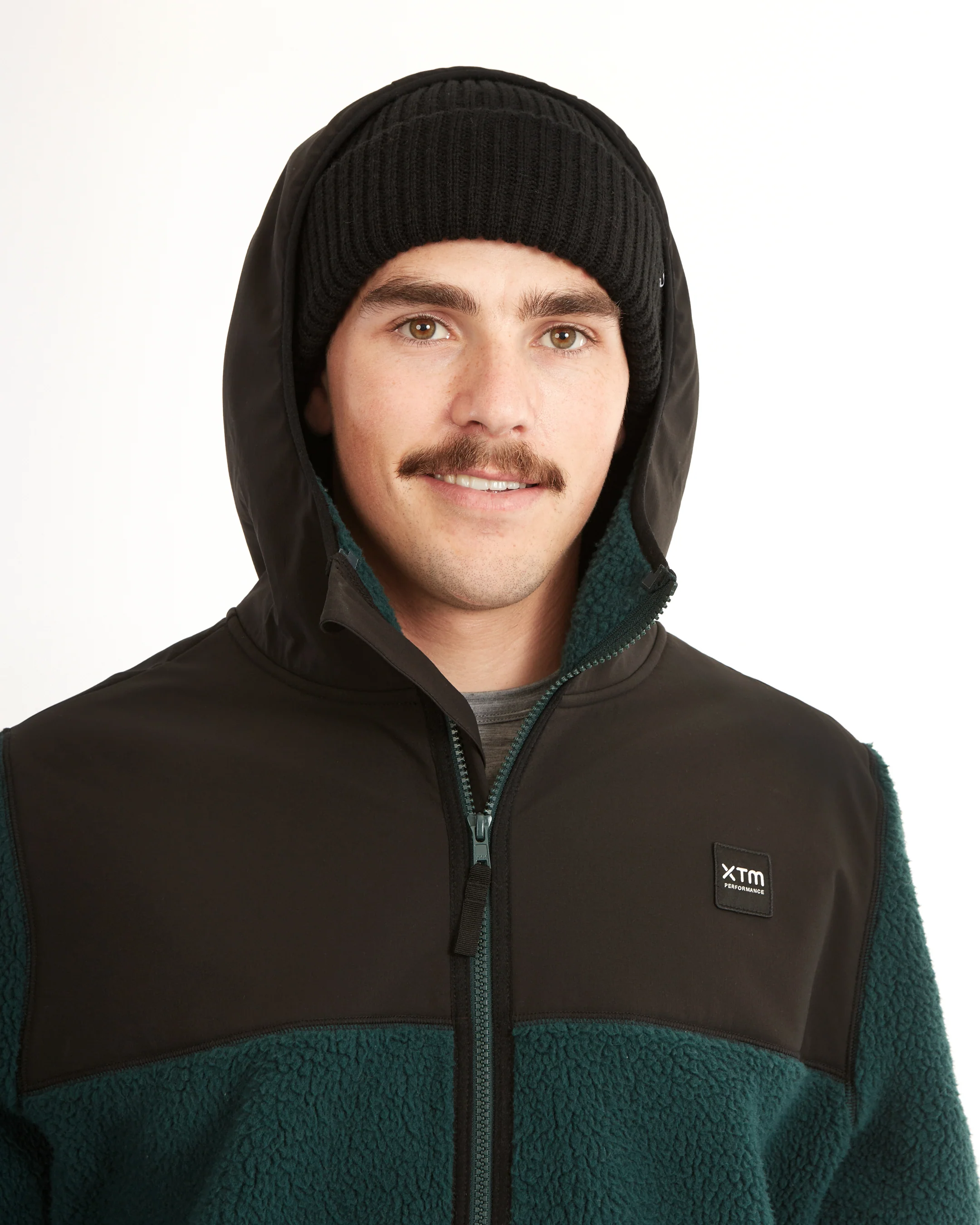 Treachery Sherpa Fleece Jacket Mens - Pine - Image 10