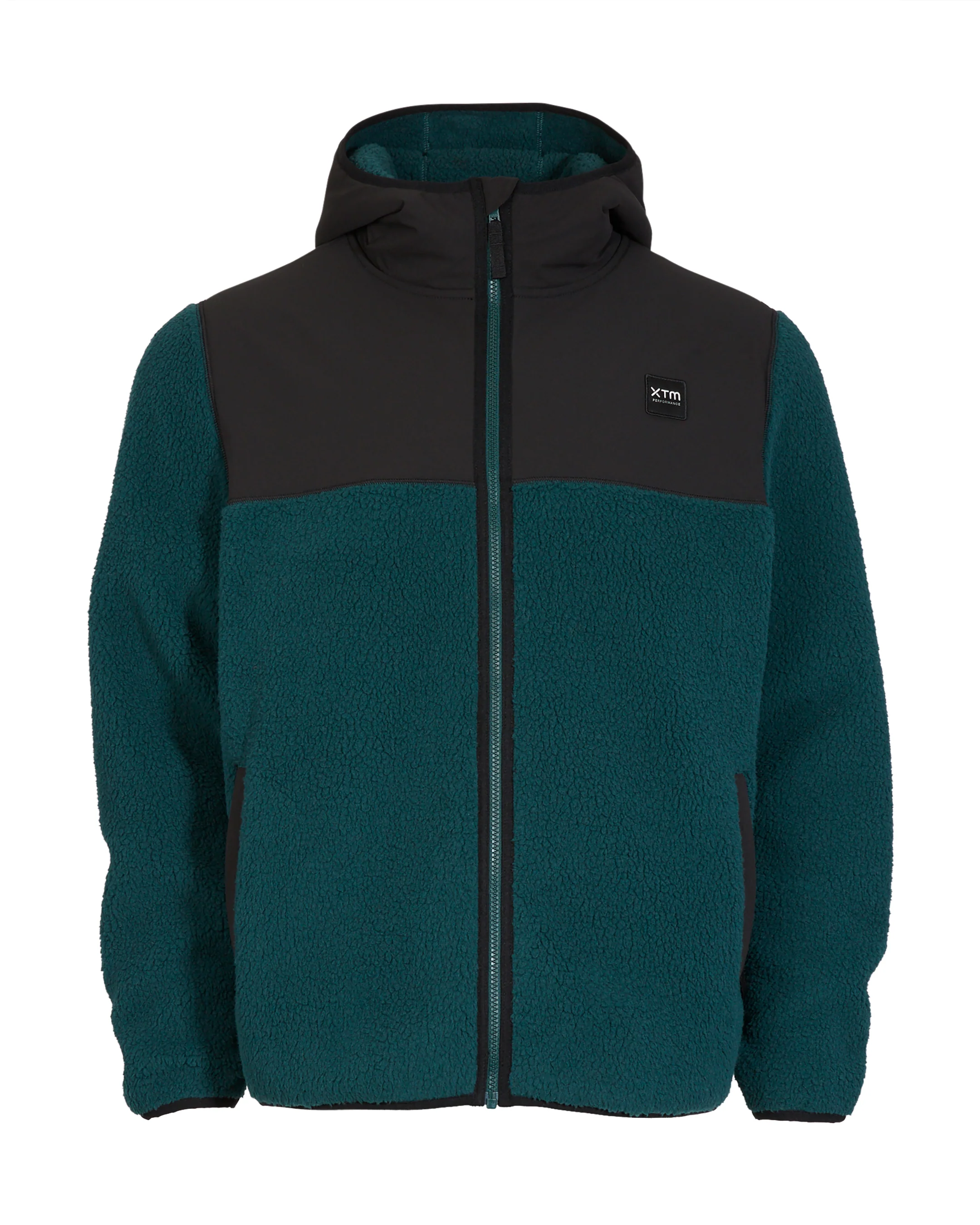 Treachery Sherpa Fleece Jacket Mens - Pine - Image 14