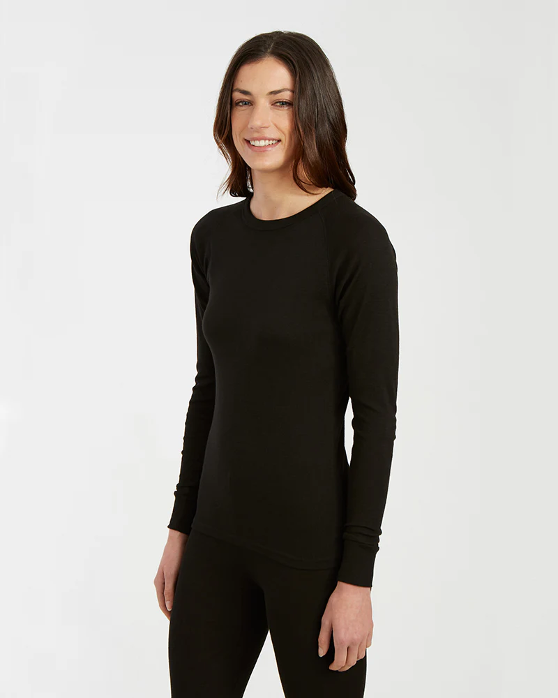 Unisex Heatflex Thermal Top Black - Image 6