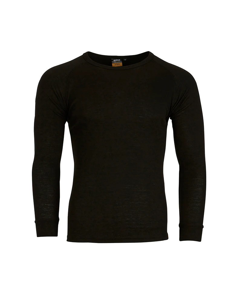 Unisex Heatflex Thermal Top Black - Image 9