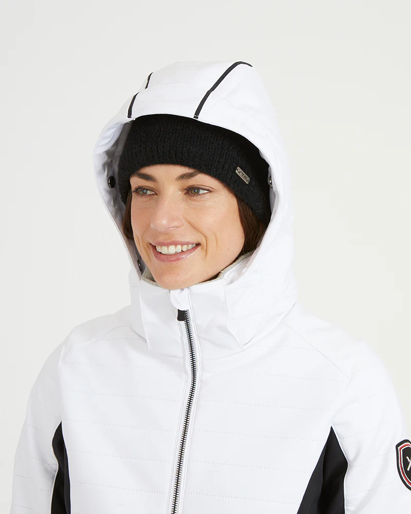 Vallee Womens Ski Jacket White - Image 21
