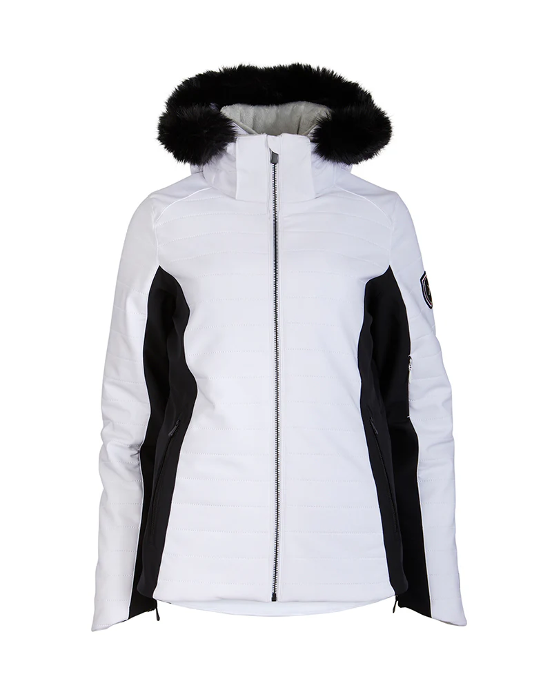 Vallee Womens Ski Jacket White - Image 23