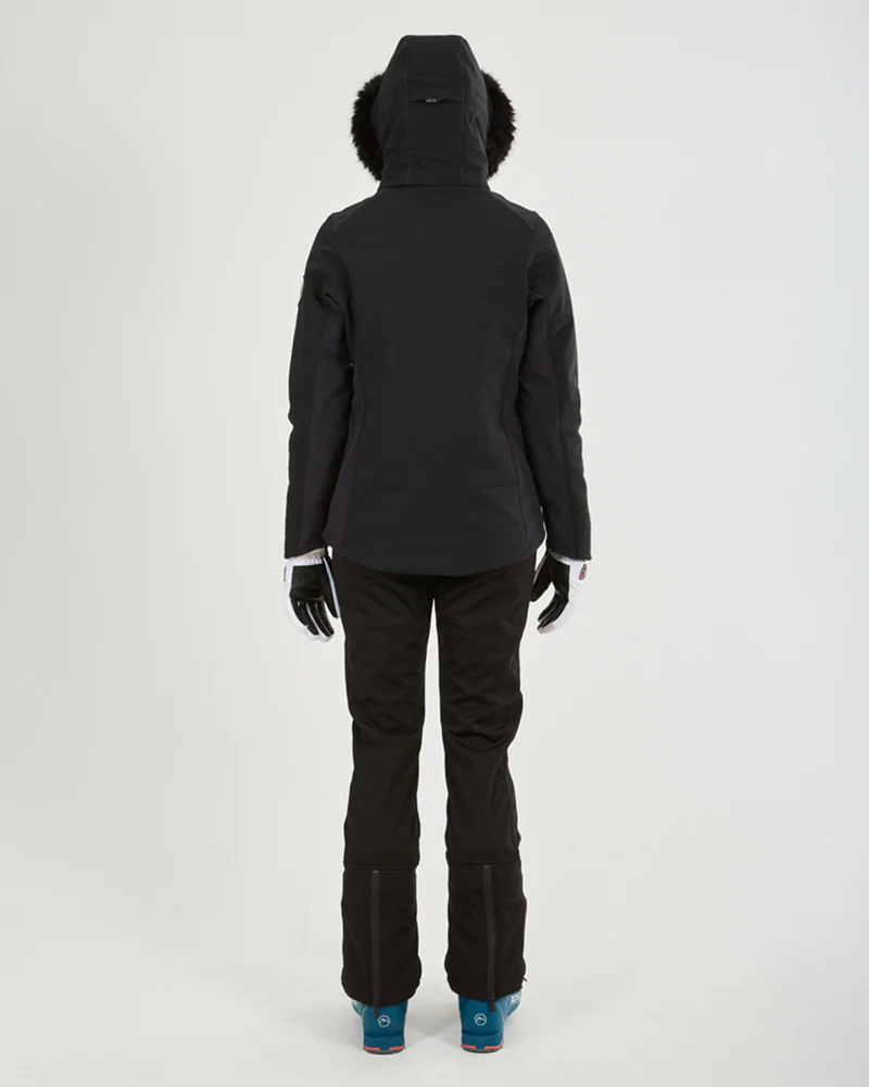 Vallee Womens Ski Jacket Black - Image 10