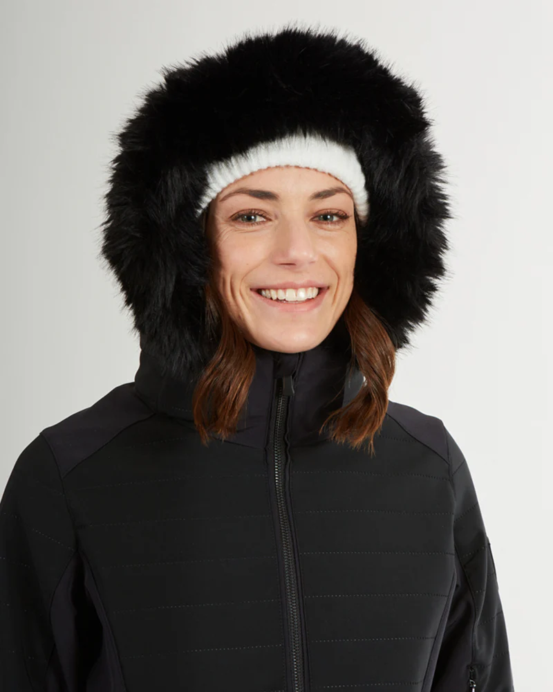 Vallee Womens Ski Jacket Black - Image 20