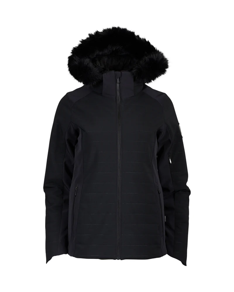Vallee Womens Ski Jacket Black - Image 24