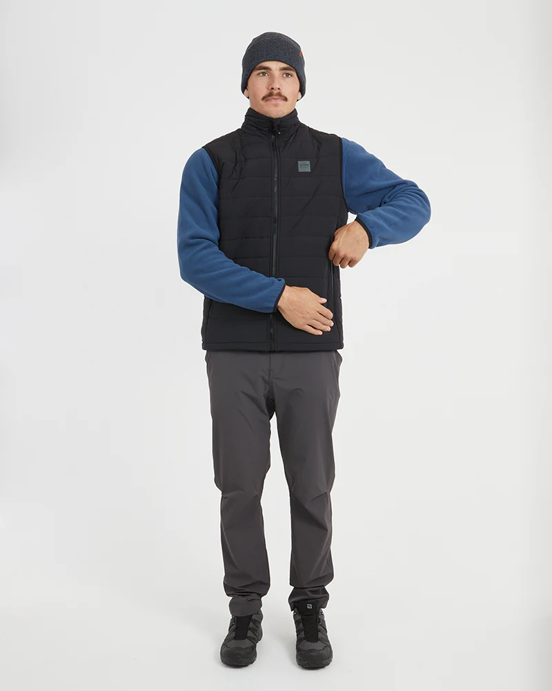 WOOLXLOFT Mens Puffer Vest Black - Image 12