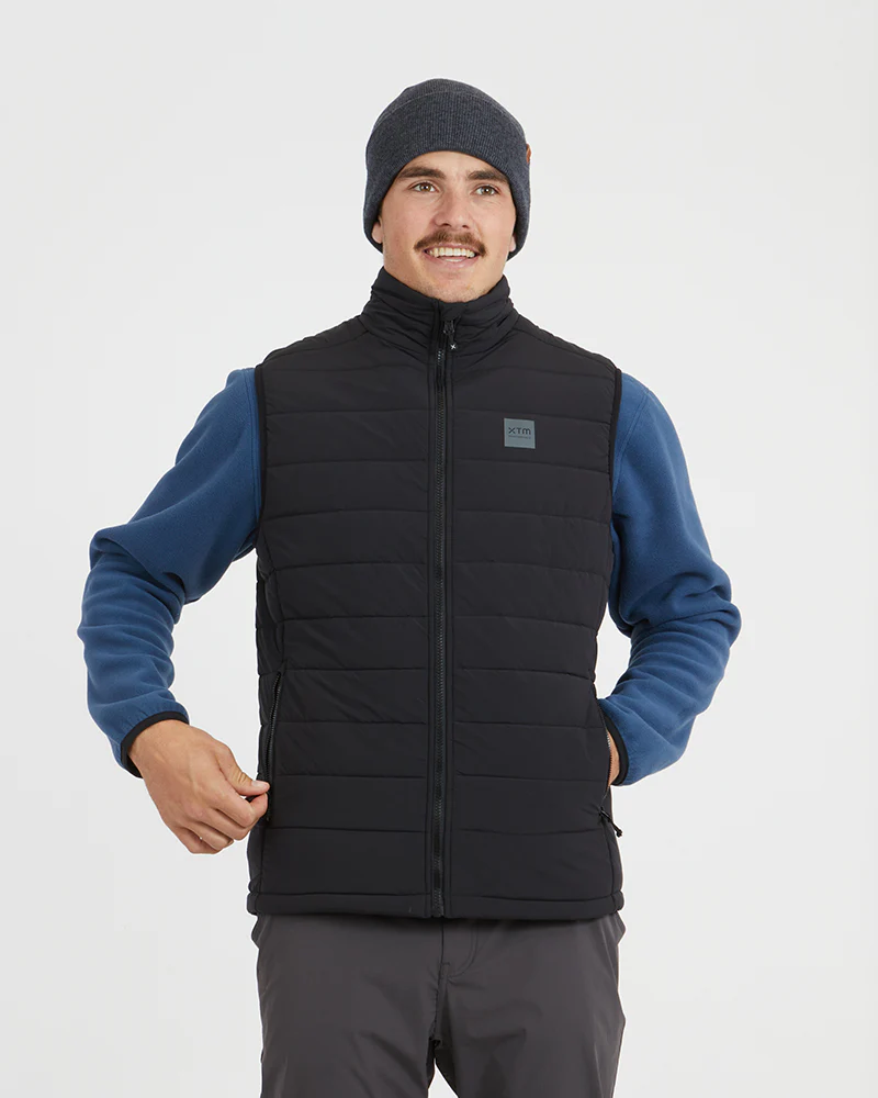 WOOLXLOFT Mens Puffer Vest Black - Image 5