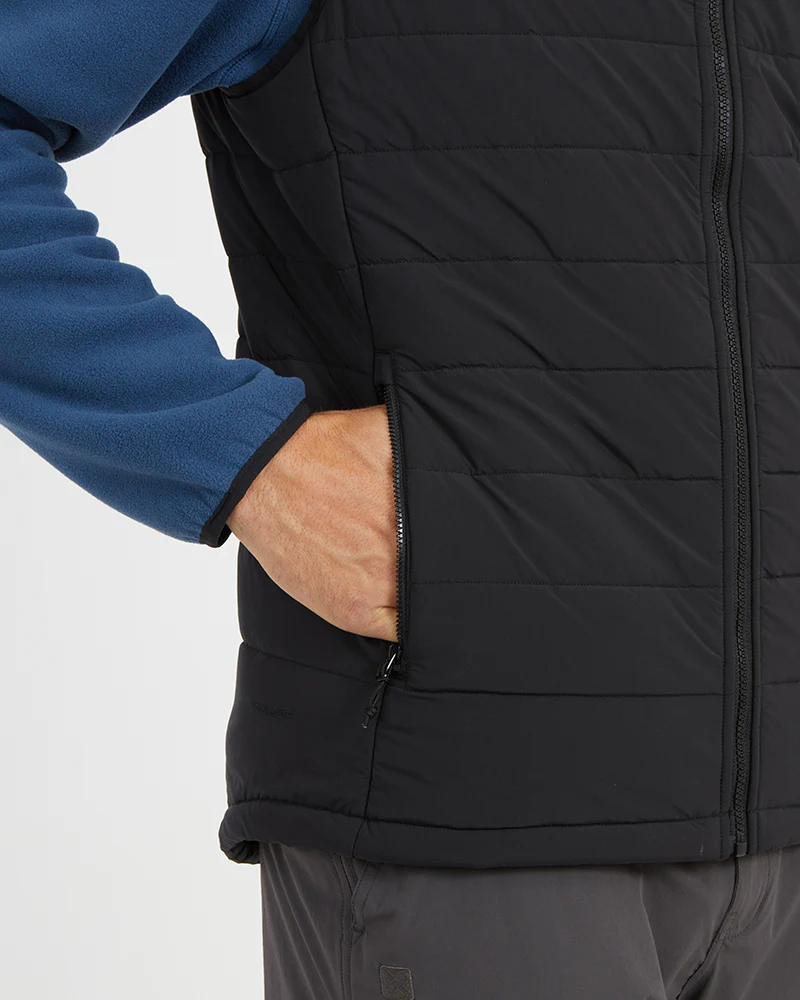 WOOLXLOFT Mens Puffer Vest Black - Image 7