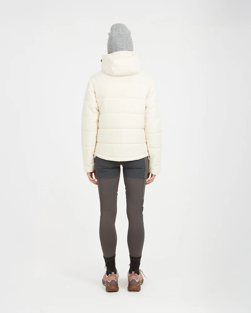 WOOLXLOFT Womens Insulated Puffer Jacket Bone - Image 11
