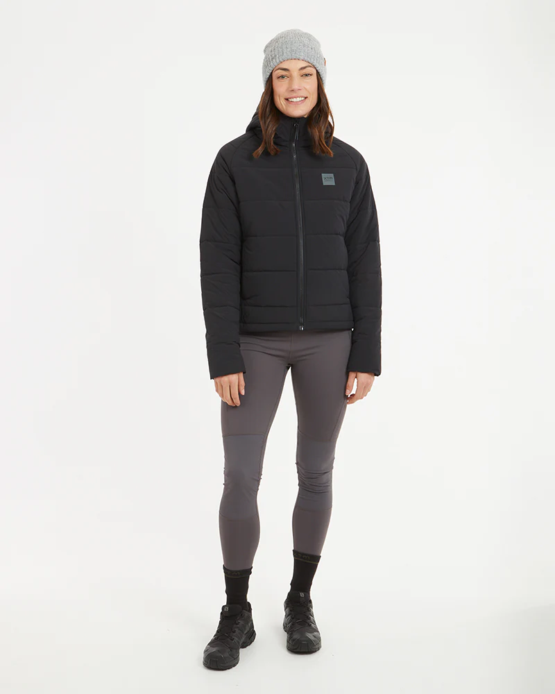 WOOLXLOFT Womens Insulated Puffer Jacket Black - Image 7