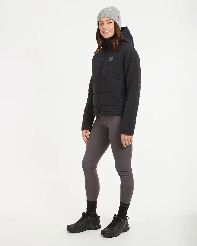 WOOLXLOFT Womens Insulated Puffer Jacket Black - Image 8