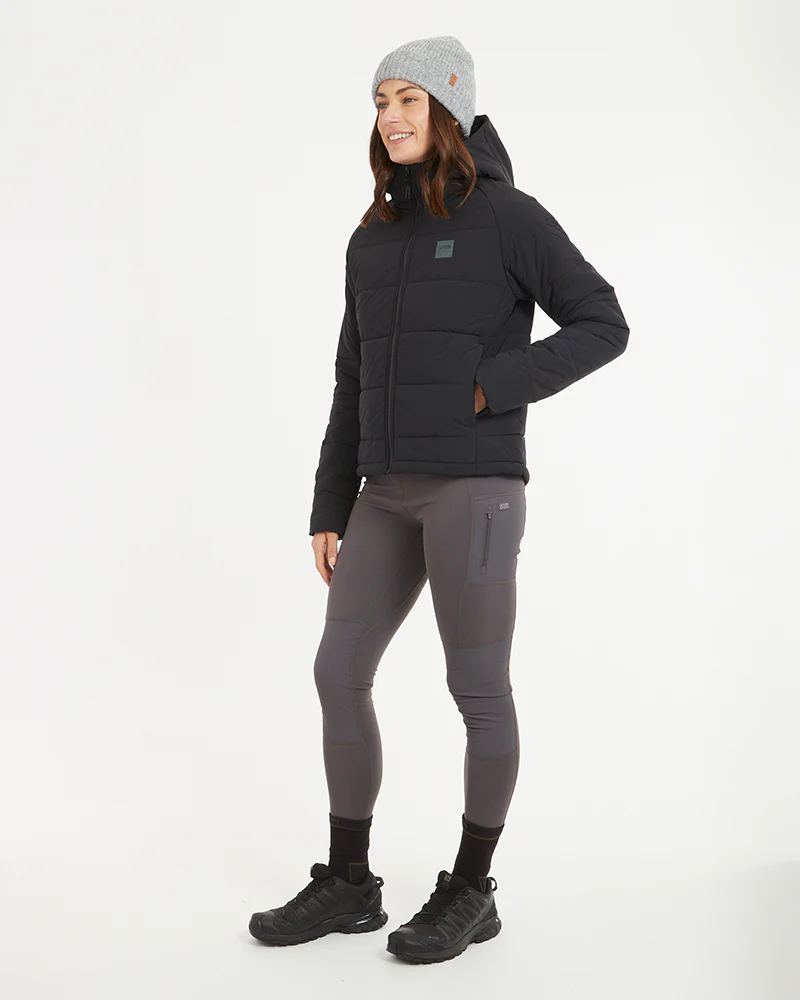 WOOLXLOFT Womens Insulated Puffer Jacket Black - Image 9