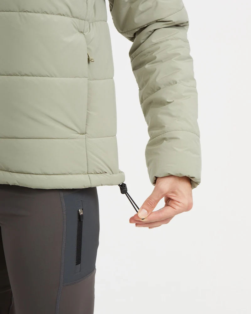 WOOLXLOFT Womens Insulated Puffer Jacket Light Khaki - Image 5