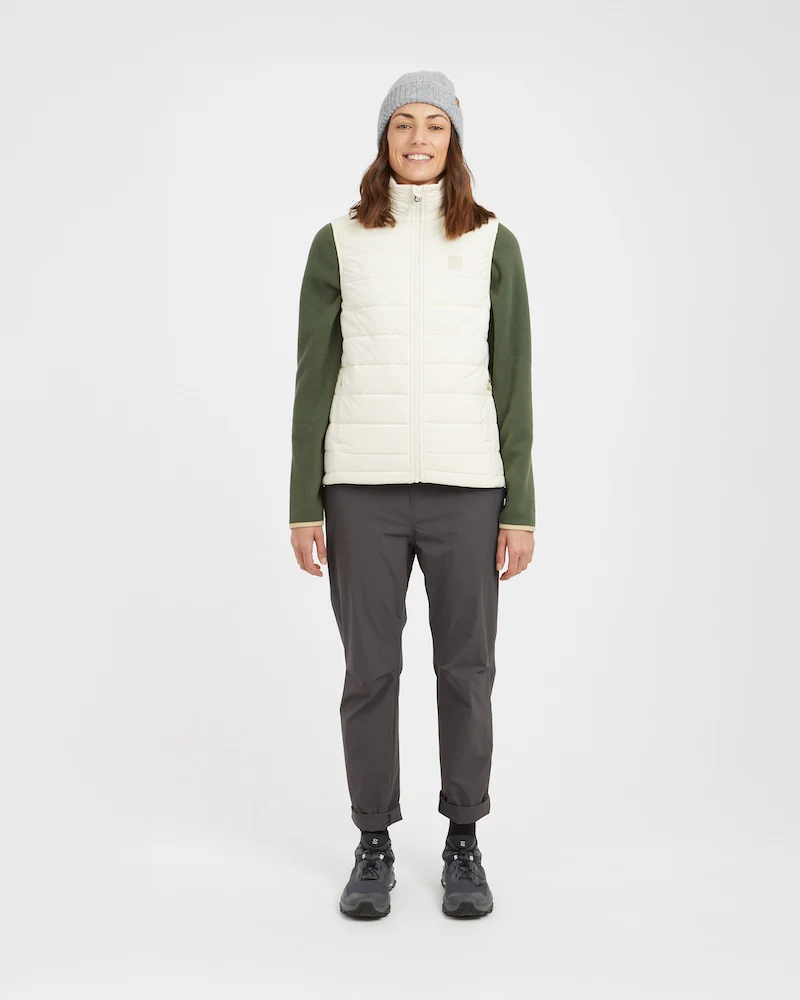 WOOLXLOFT Womens Insulated Puffer Vest Bone - Image 6