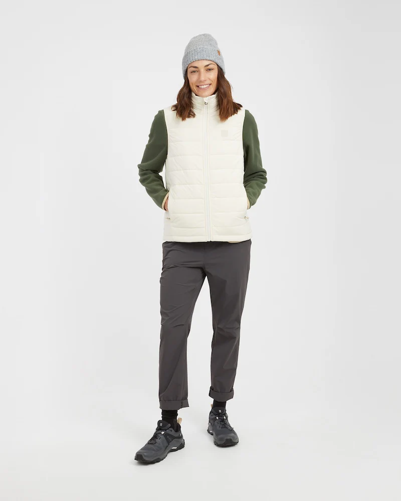 WOOLXLOFT Womens Insulated Puffer Vest Bone - Image 7