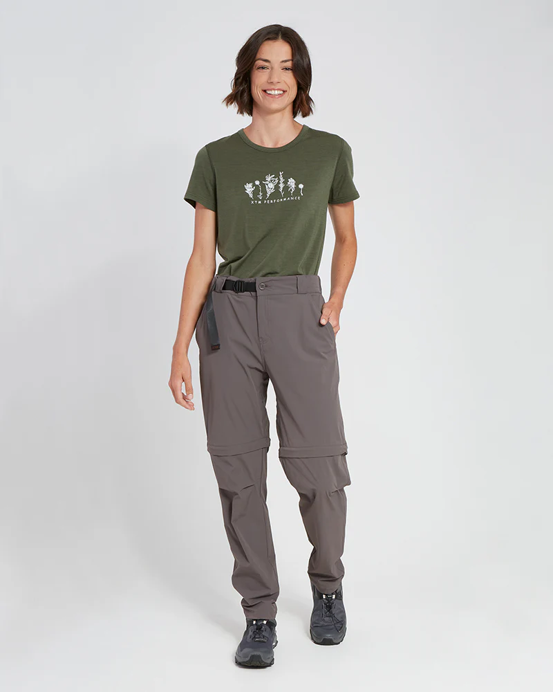 Wye River Ladies Zip Off Hike Pants Pavement - Image 13