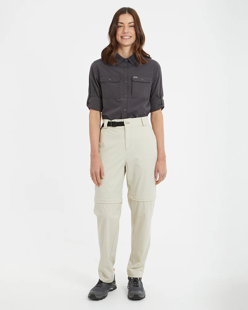 Wye River Ladies Zip Off Hike Pants Sand - Image 8