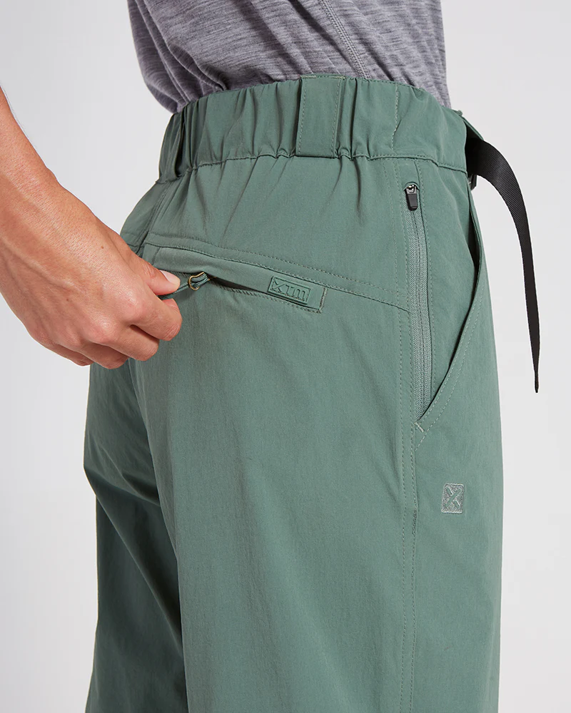 Wye River Ladies Zip Off Hike Pants Spruce Green - Image 7