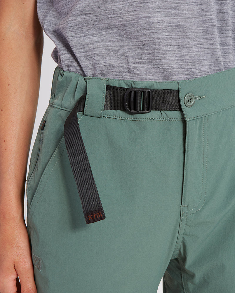 Wye River Ladies Zip Off Hike Pants Spruce Green - Image 9