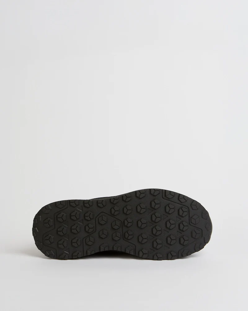 XTM Mountain Slipper - Insulated Ripstop Camp Shoe - Black - Image 5